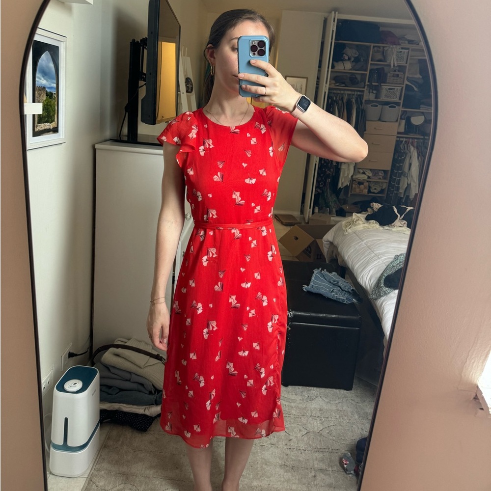 Floral Banana Republic Dress